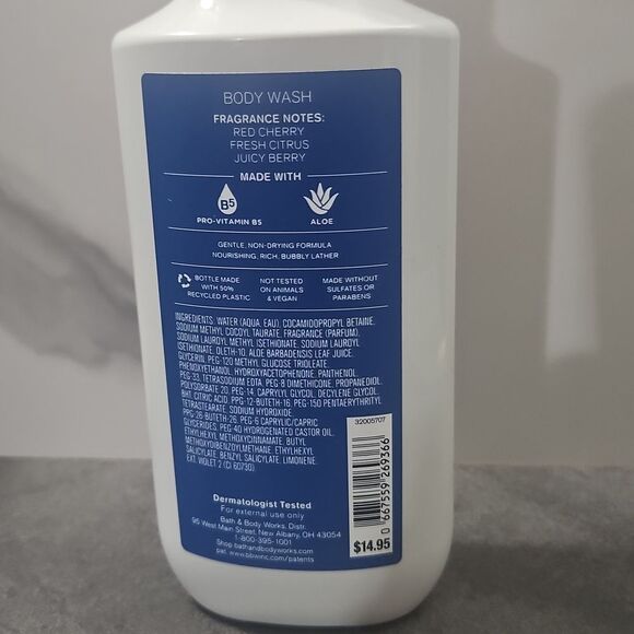 Bath & Body Works Firecracker Pop Body Wash Shower Gel NEW - Picture 2 of 3